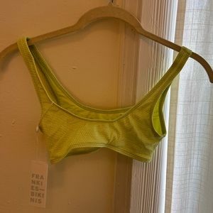 Frankie bikini neon green bikini set